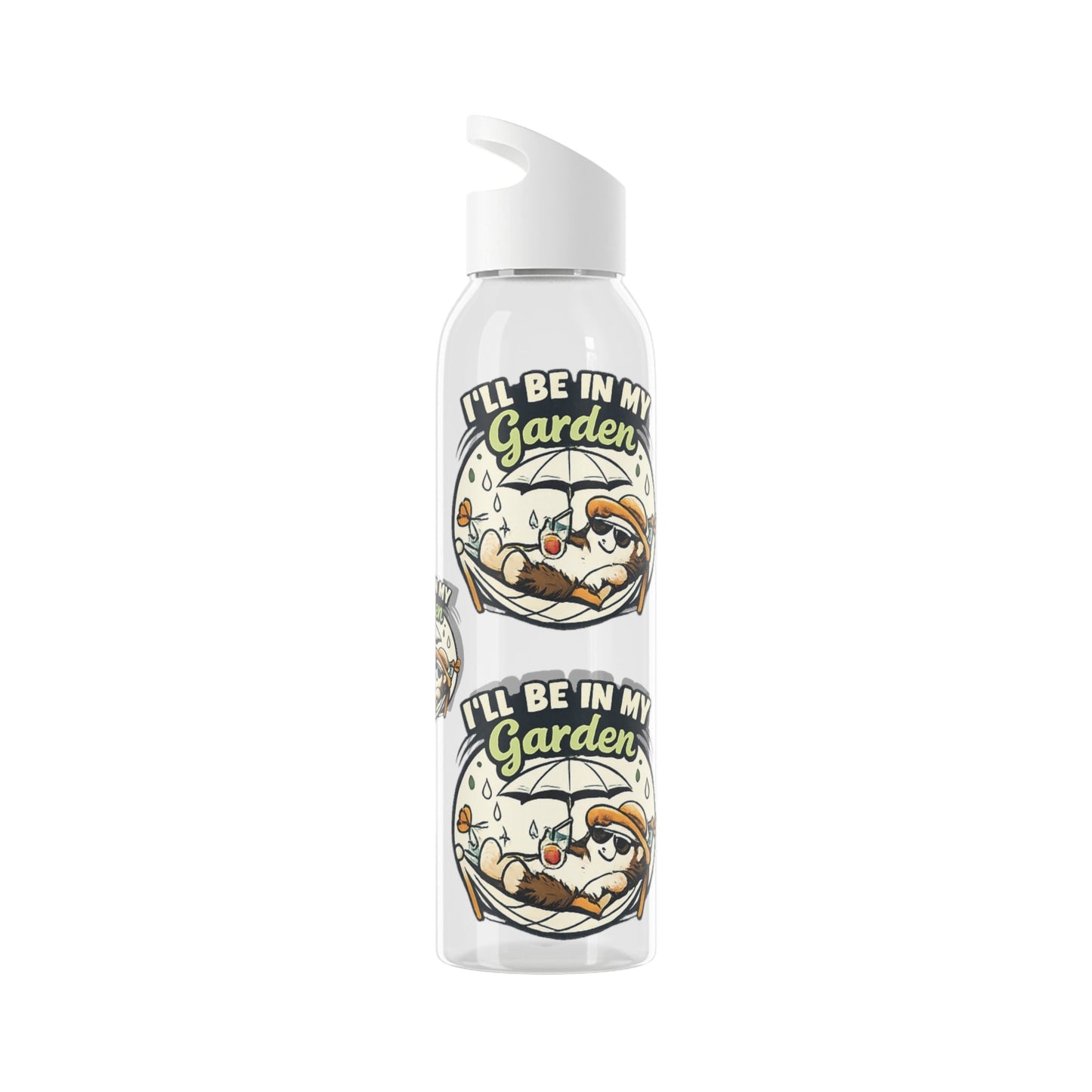 I'll Be in My Garden Water Bottle - SJM Print Store