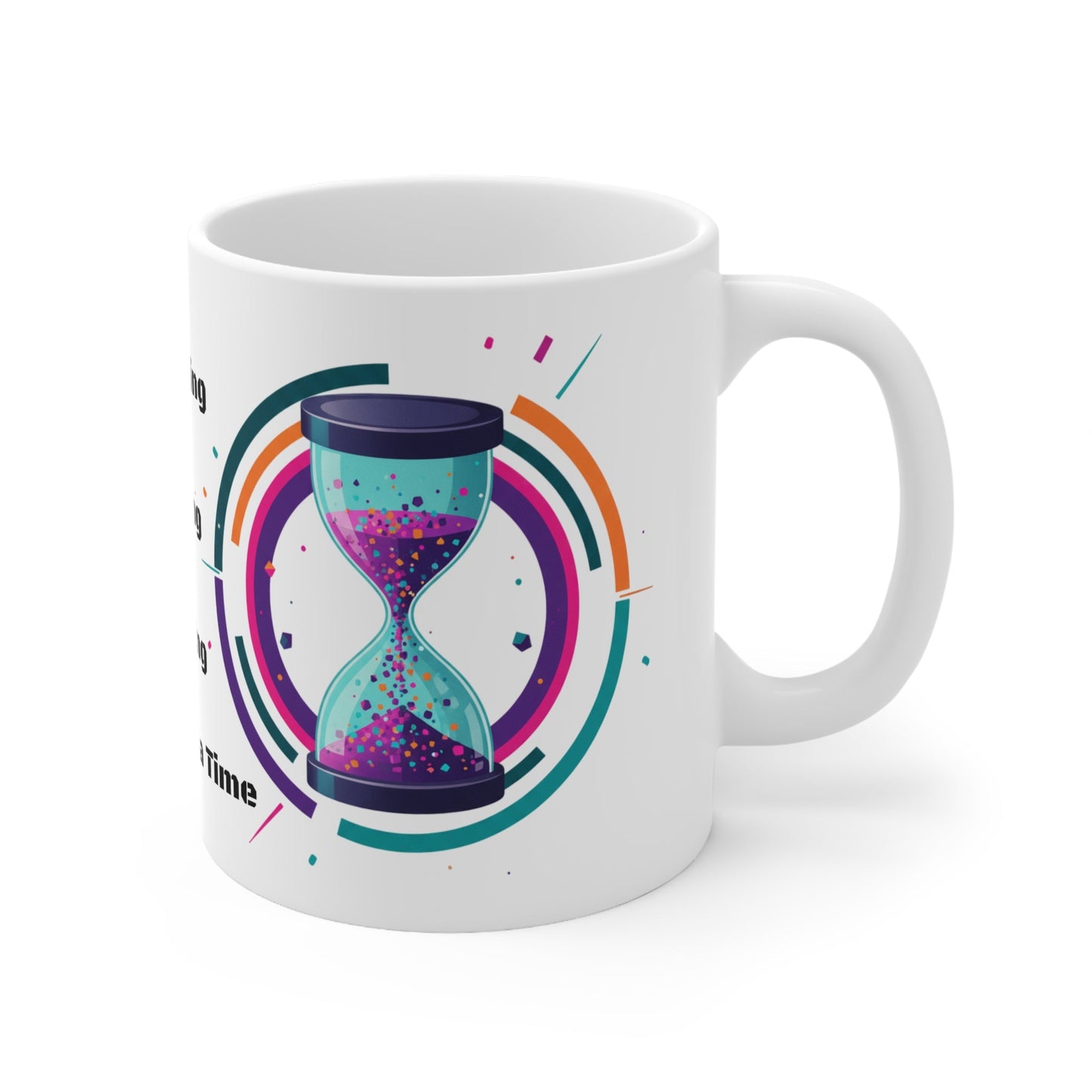 Inspirational Mug â€” "Rebuilding, Evolving, Resetting One Day at a Time" - SJM Print Store