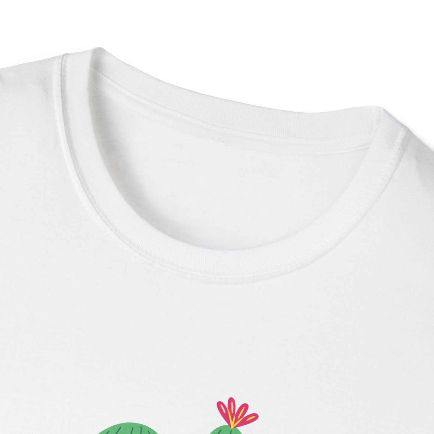 Just a Little Bit Country Cactus Unisex T-Shirt | Cute Cactus Design, Casual Wear, Gifts for Country Lovers, Southern Style Tee - SJM Print Store