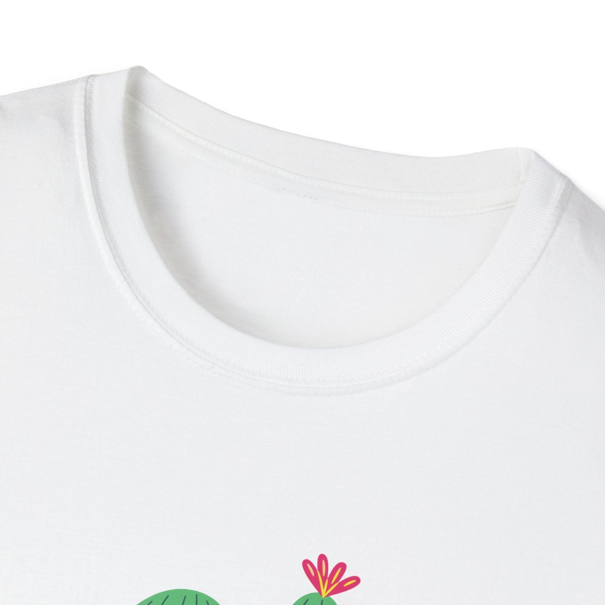 Just a Little Bit Country Cactus Unisex T-Shirt | Cute Cactus Design, Casual Wear, Gifts for Country Lovers, Southern Style Tee - SJM Print Store
