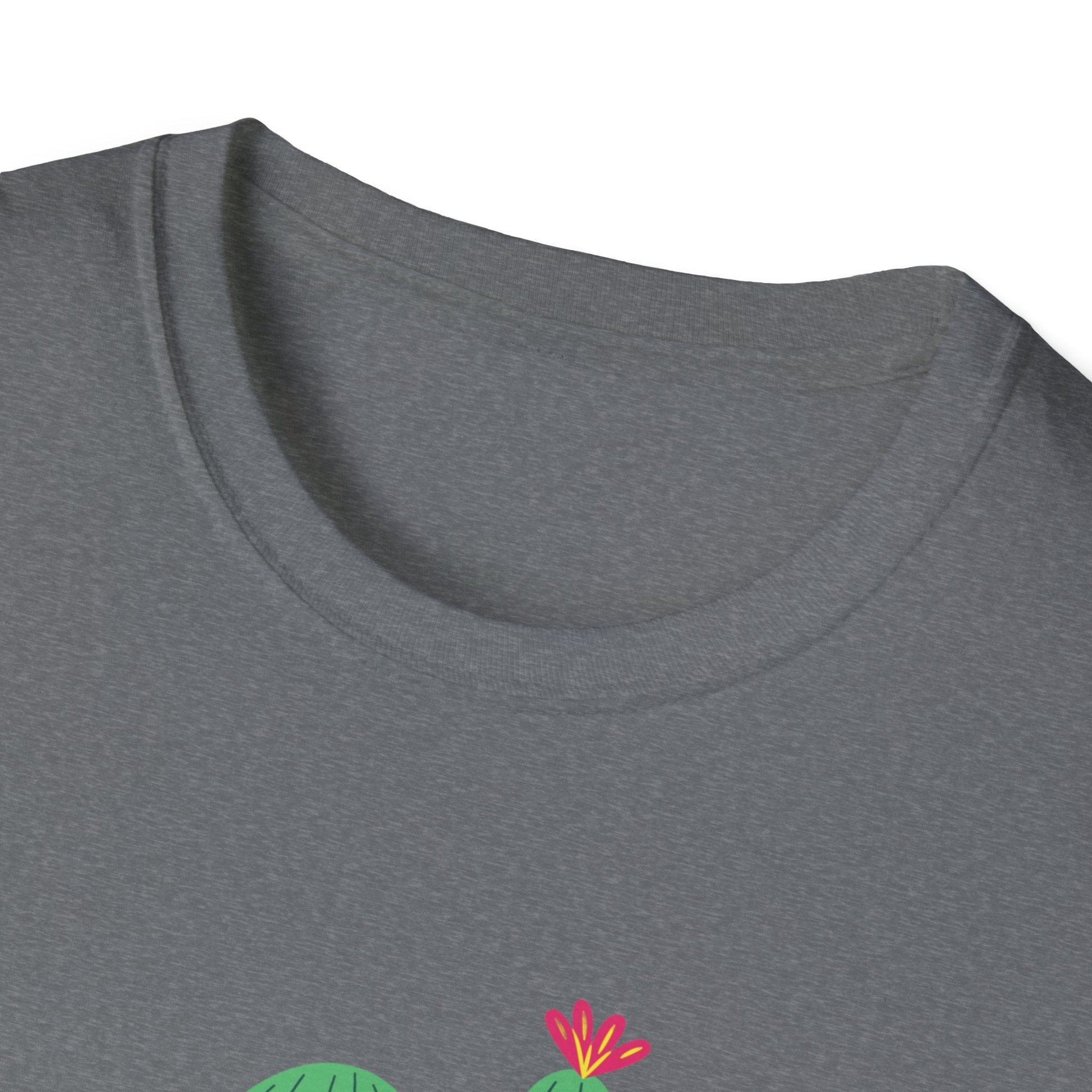 Just a Little Bit Country Cactus Unisex T-Shirt | Cute Cactus Design, Casual Wear, Gifts for Country Lovers, Southern Style Tee - SJM Print Store