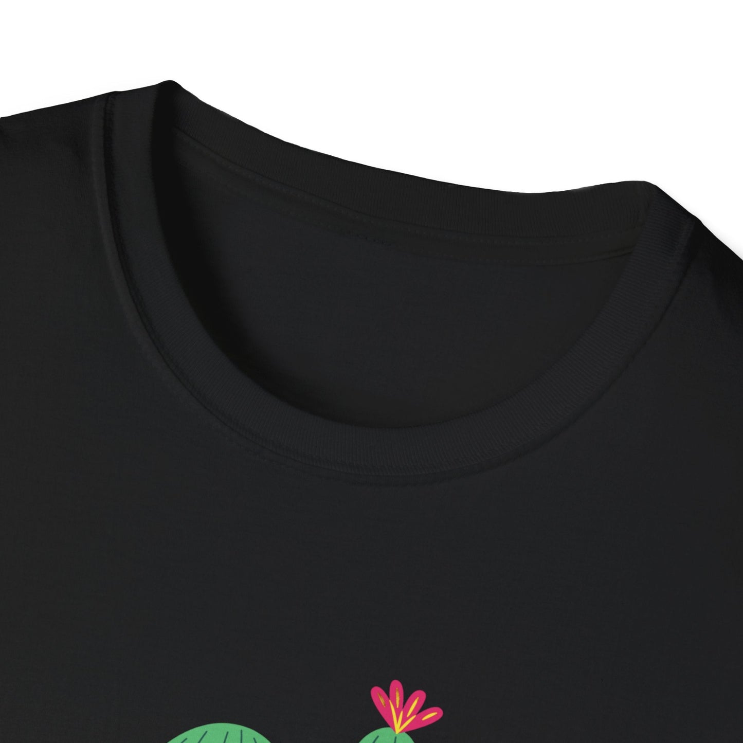 Just a Little Bit Country Cactus Unisex T-Shirt | Cute Cactus Design, Casual Wear, Gifts for Country Lovers, Southern Style Tee - SJM Print Store