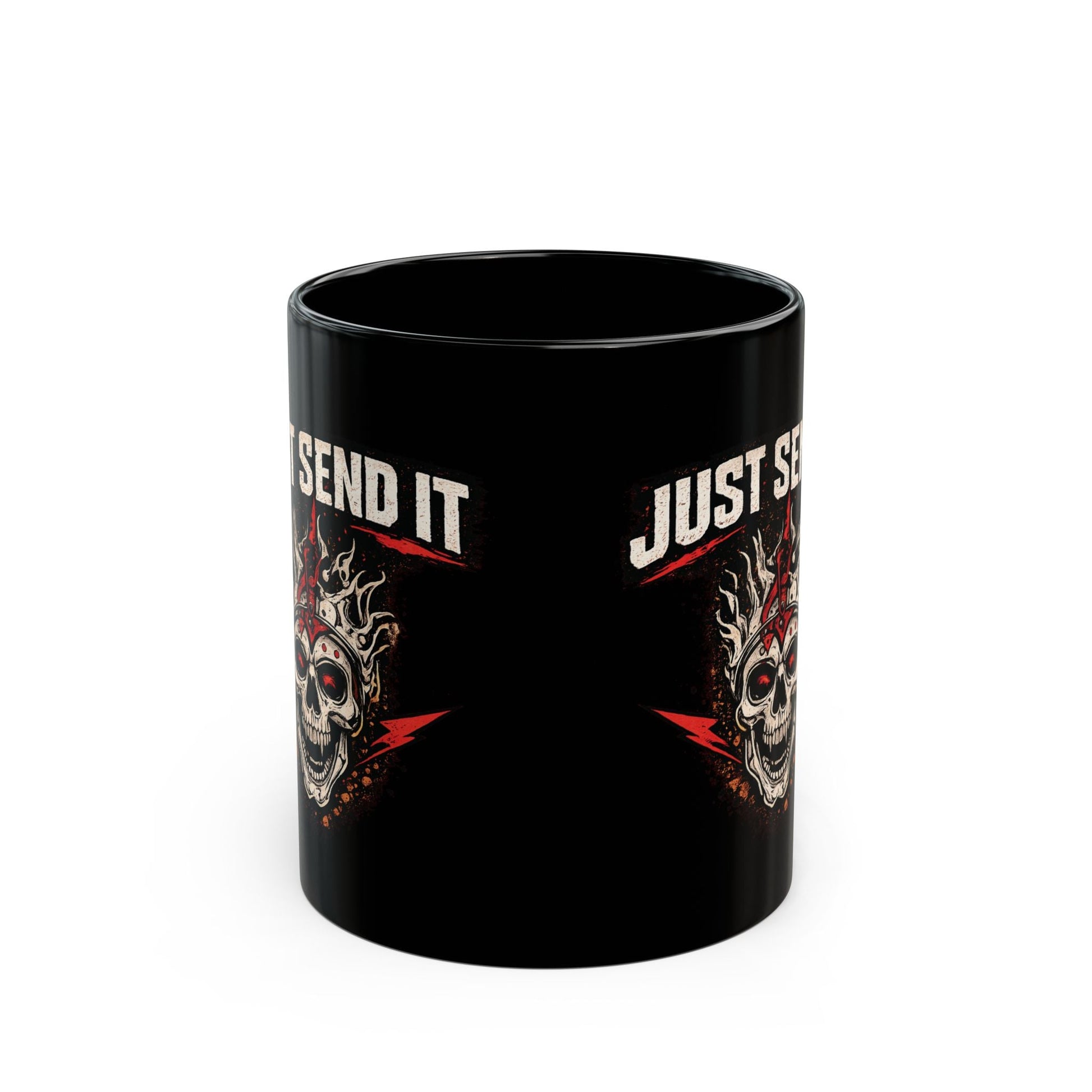 Just Send It Skull Moto Mug - SJM Print Store