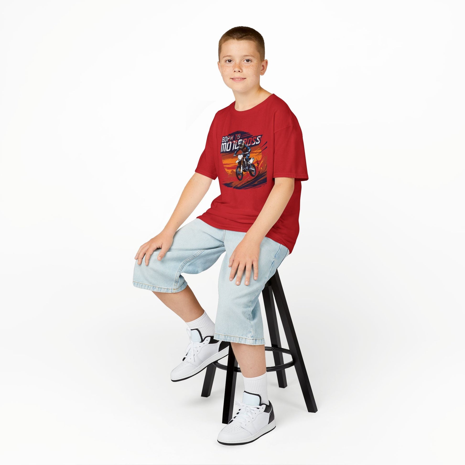 Kids Motorcross T-Shirt - Born to Motocross - SJM Print Store