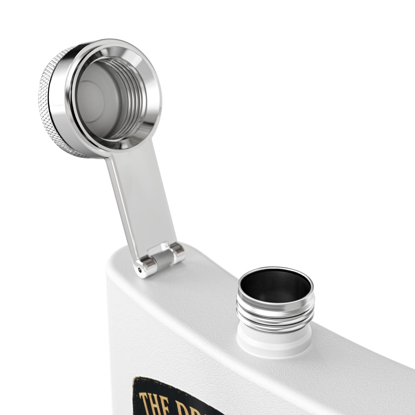 Late Nights Last Casts Hip Flask - SJM Print Store