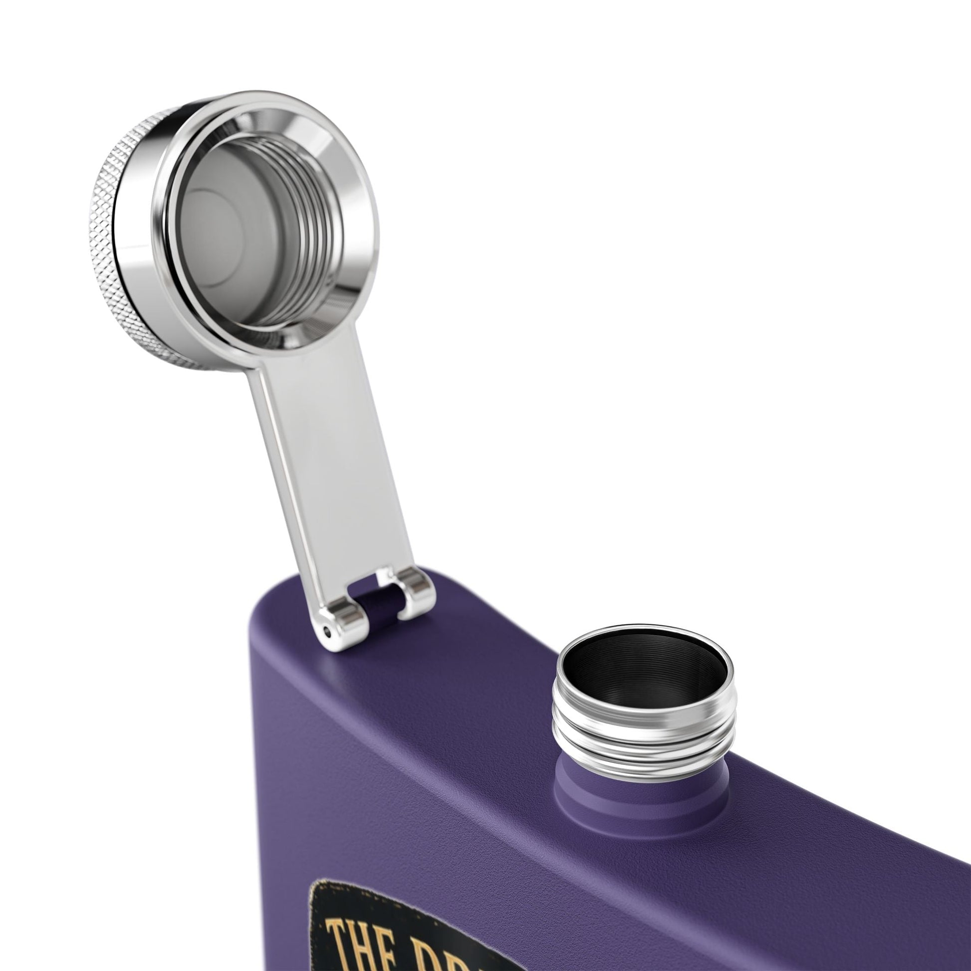 Late Nights Last Casts Hip Flask - SJM Print Store