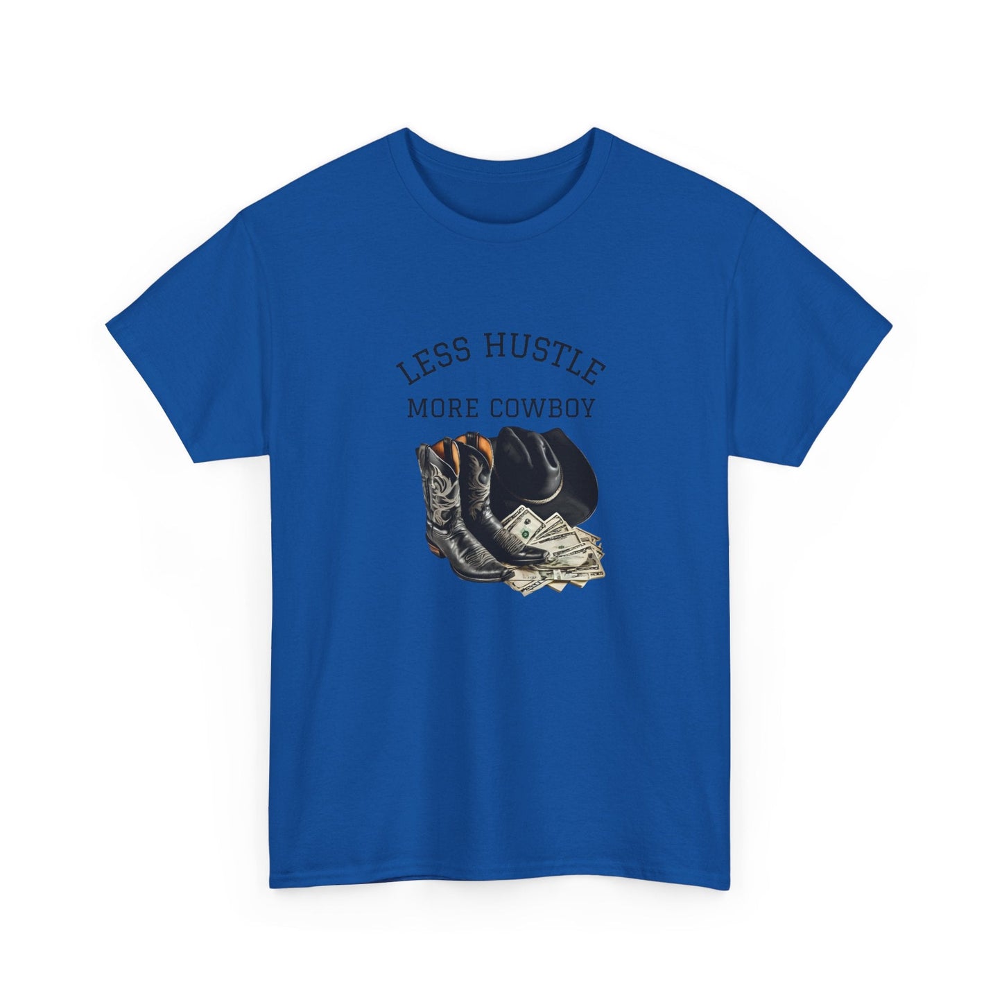 Less Hustle More Cowboy unique designed T-Shirt - SJM Print Store