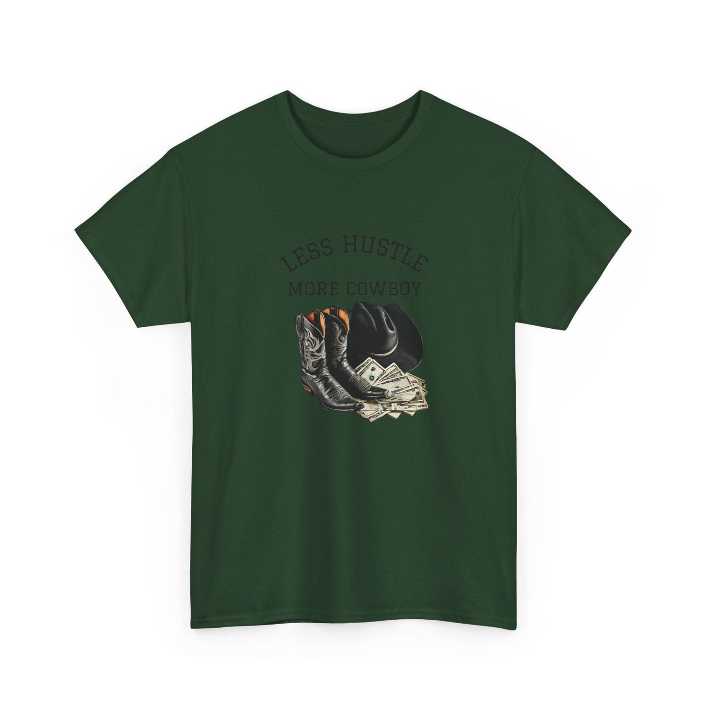 Less Hustle More Cowboy unique designed T-Shirt - SJM Print Store