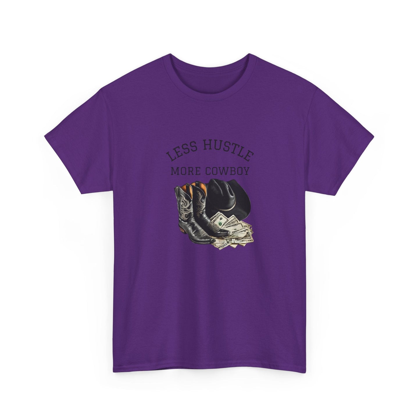 Less Hustle More Cowboy unique designed T-Shirt - SJM Print Store