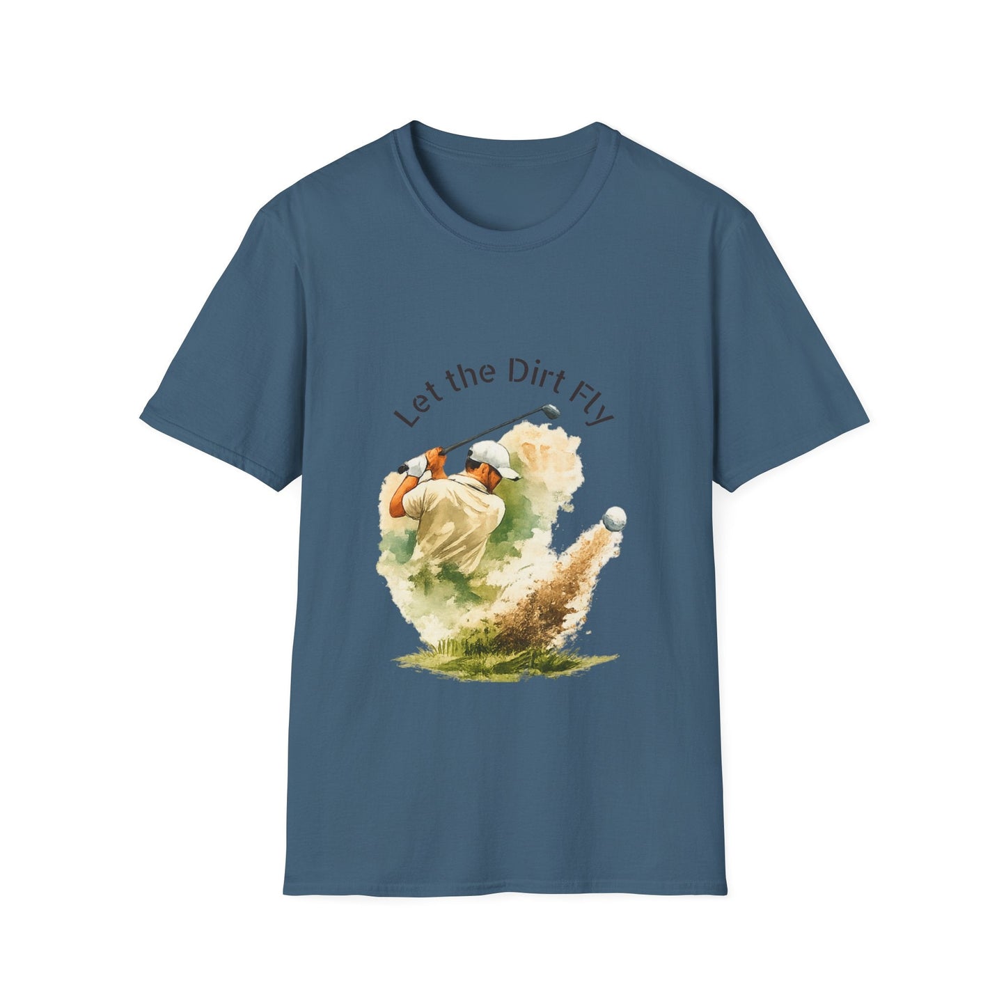 Let the Dirt Fly Golf T-Shirt - SJM Print Store