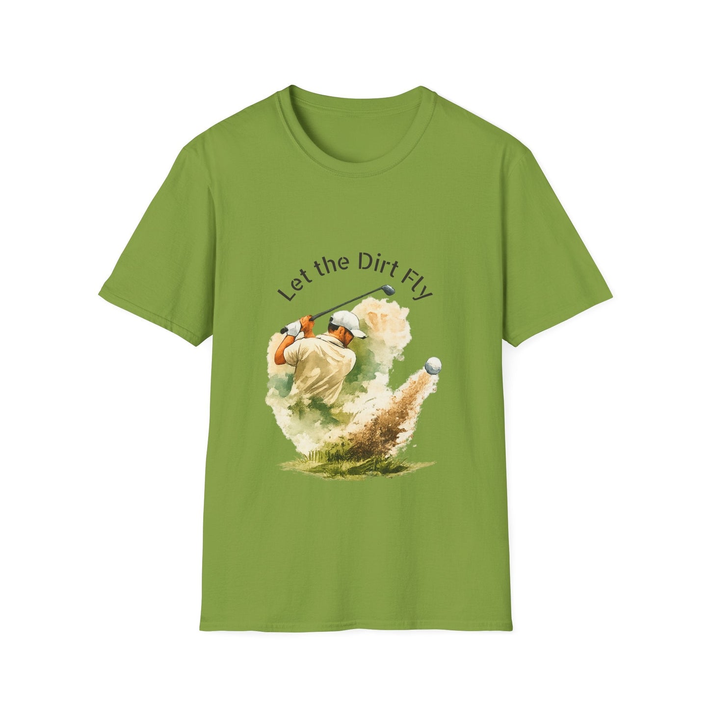 Let the Dirt Fly Golf T-Shirt - SJM Print Store