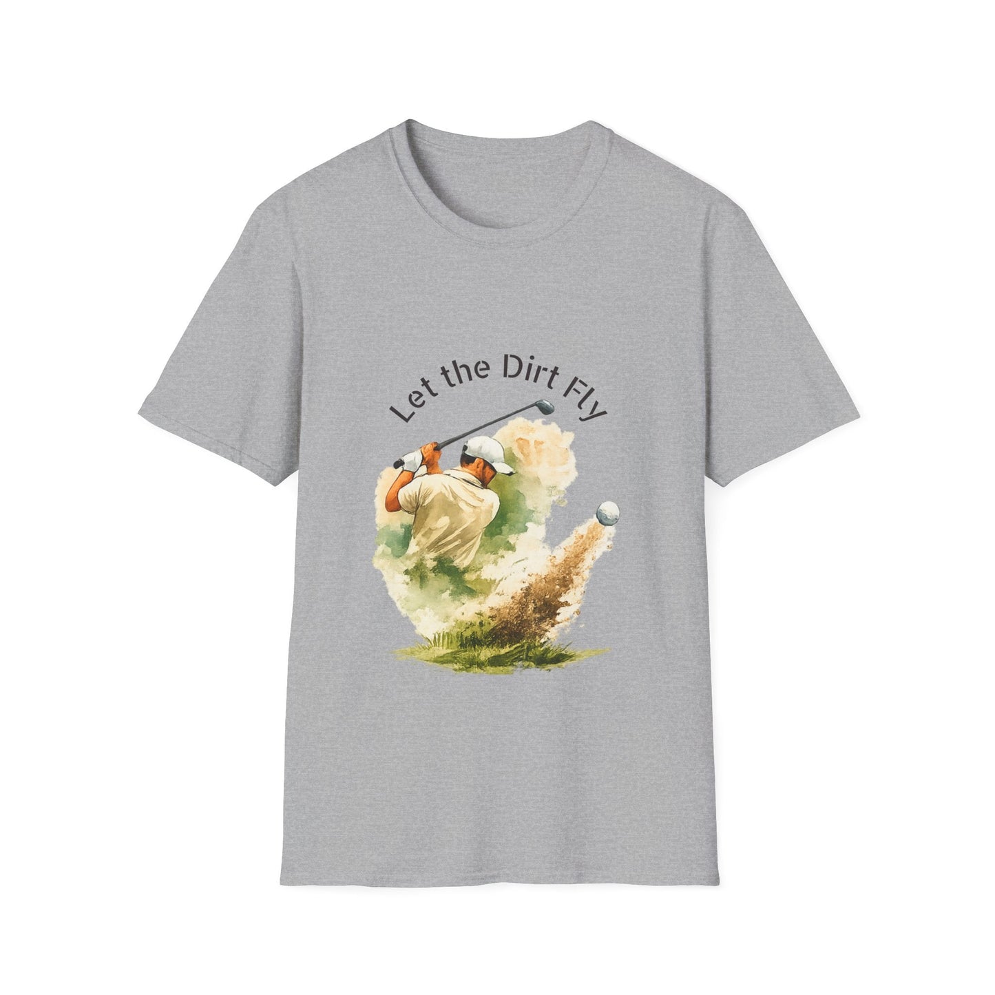Let the Dirt Fly Golf T-Shirt - SJM Print Store