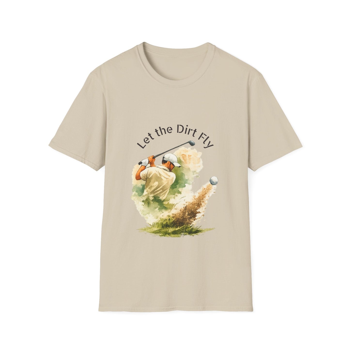 Let the Dirt Fly Golf T-Shirt - SJM Print Store