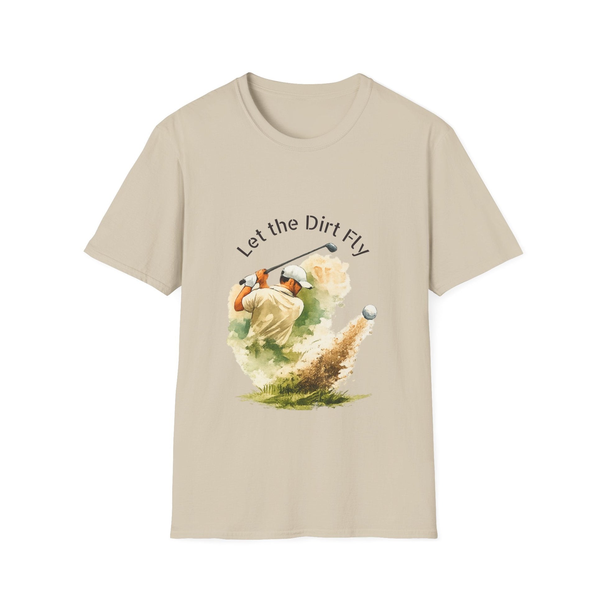 Let the Dirt Fly Golf T-Shirt - SJM Print Store