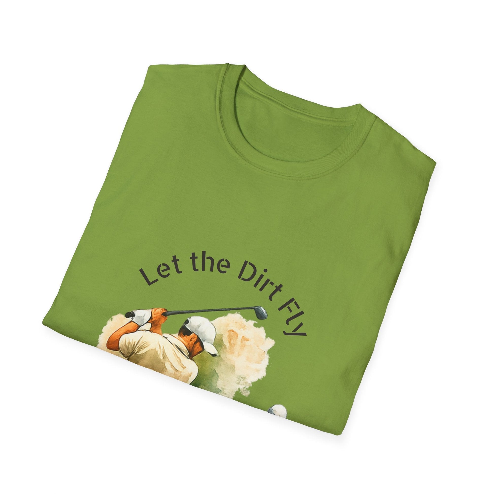 Let the Dirt Fly Golf T-Shirt - SJM Print Store