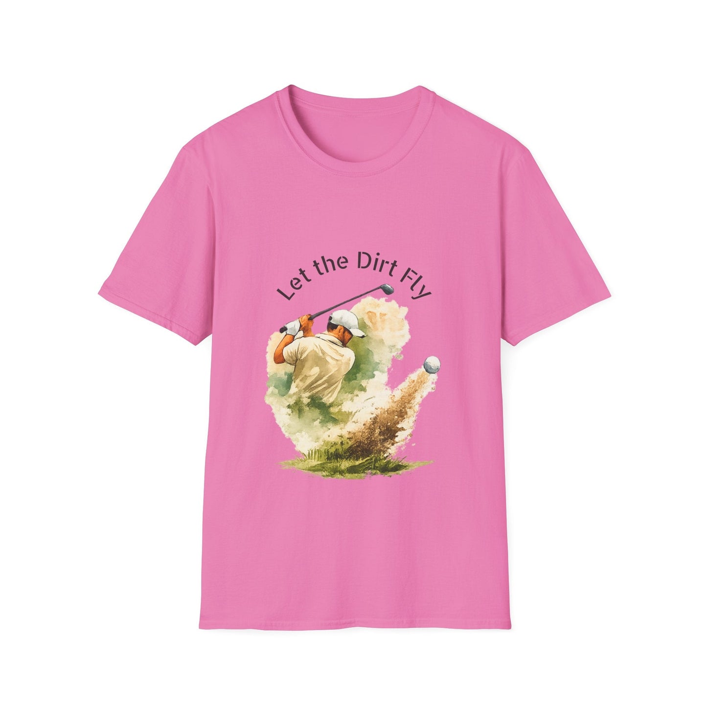 Let the Dirt Fly Golf T-Shirt - SJM Print Store