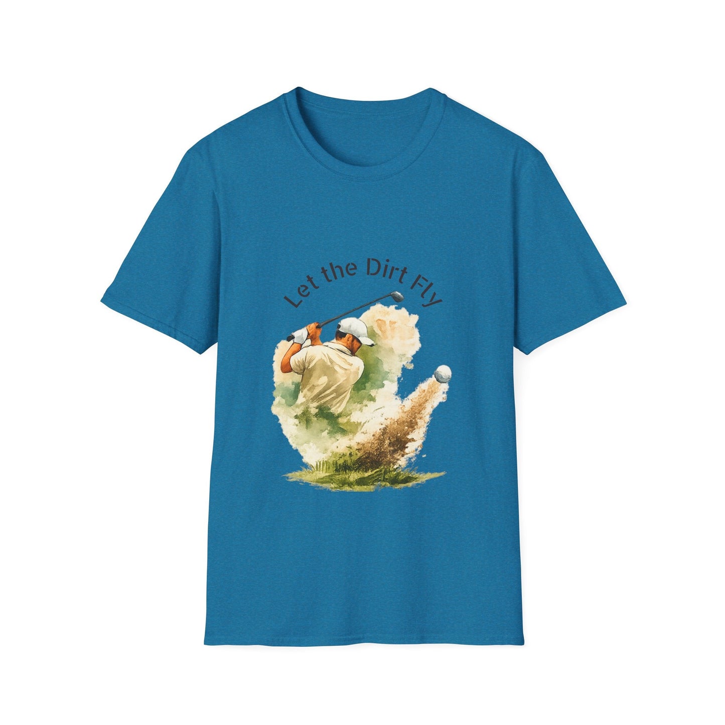 Let the Dirt Fly Golf T-Shirt - SJM Print Store