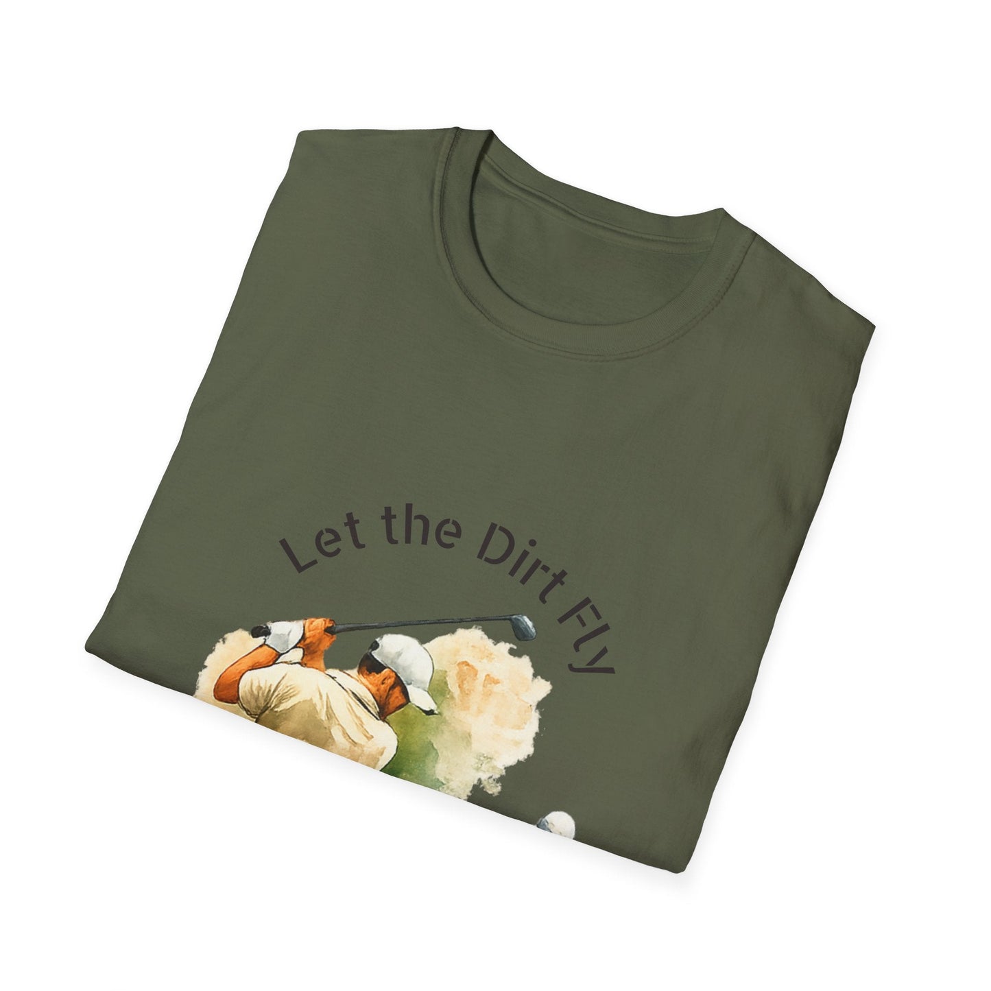 Let the Dirt Fly Golf T-Shirt - SJM Print Store