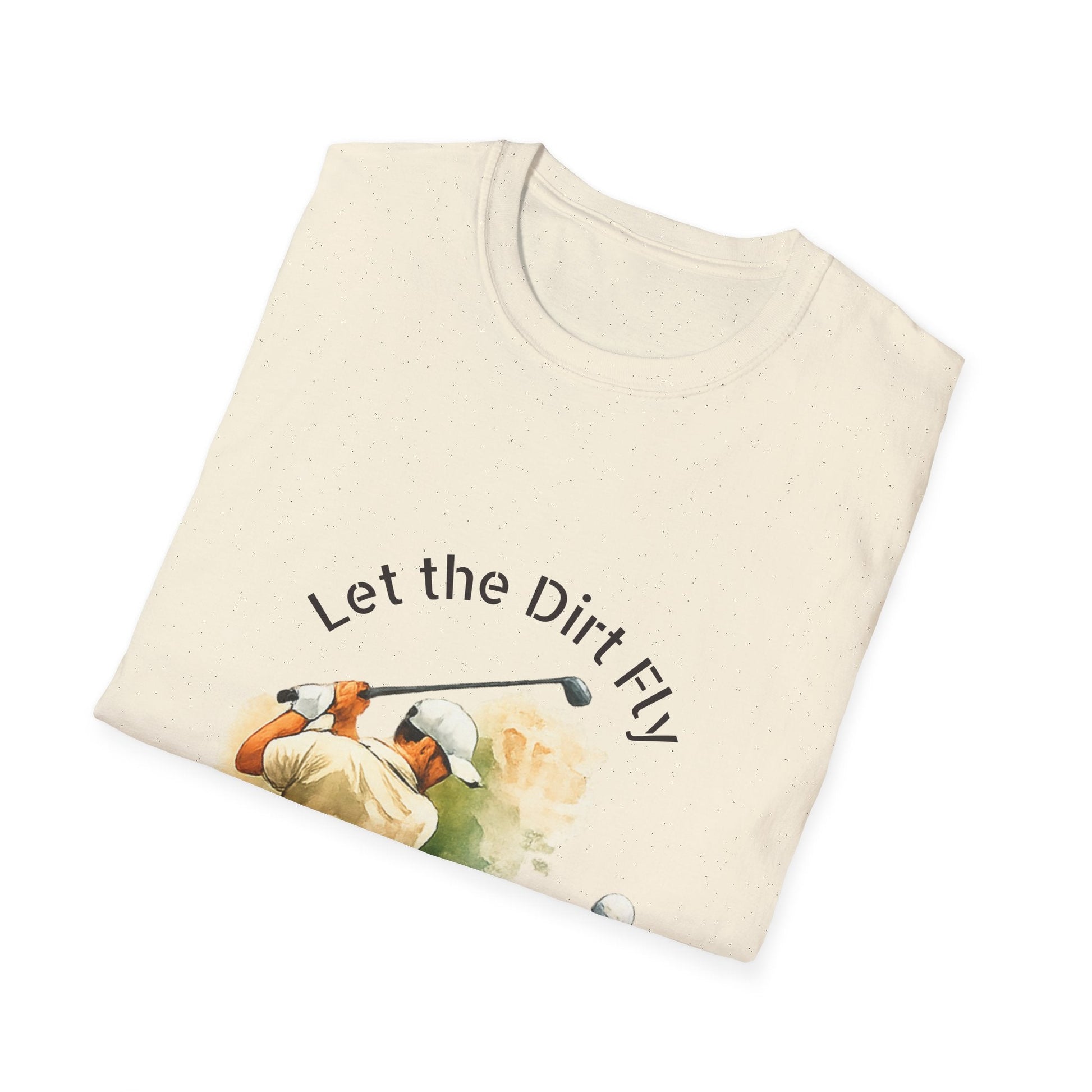 Let the Dirt Fly Golf T-Shirt - SJM Print Store