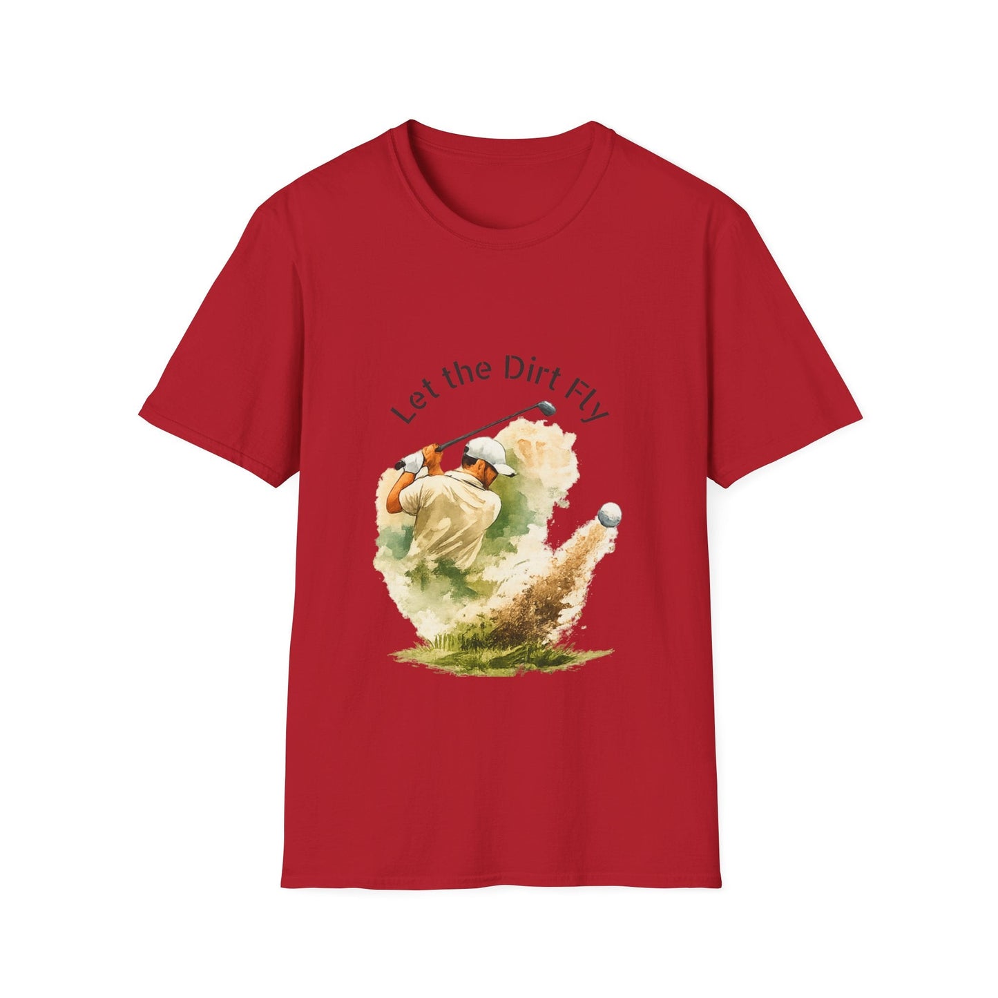 Let the Dirt Fly Golf T-Shirt - SJM Print Store