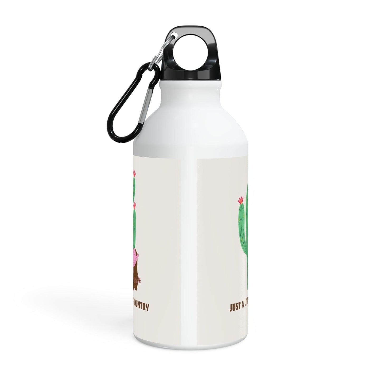 Little bit Country Cactus Oregon Water Bottle - Eco - Friendly Water Bottle, Cute Travel Mug, Summer Gift, Adventure Hydration, Ideal Gift - SJM Print Store