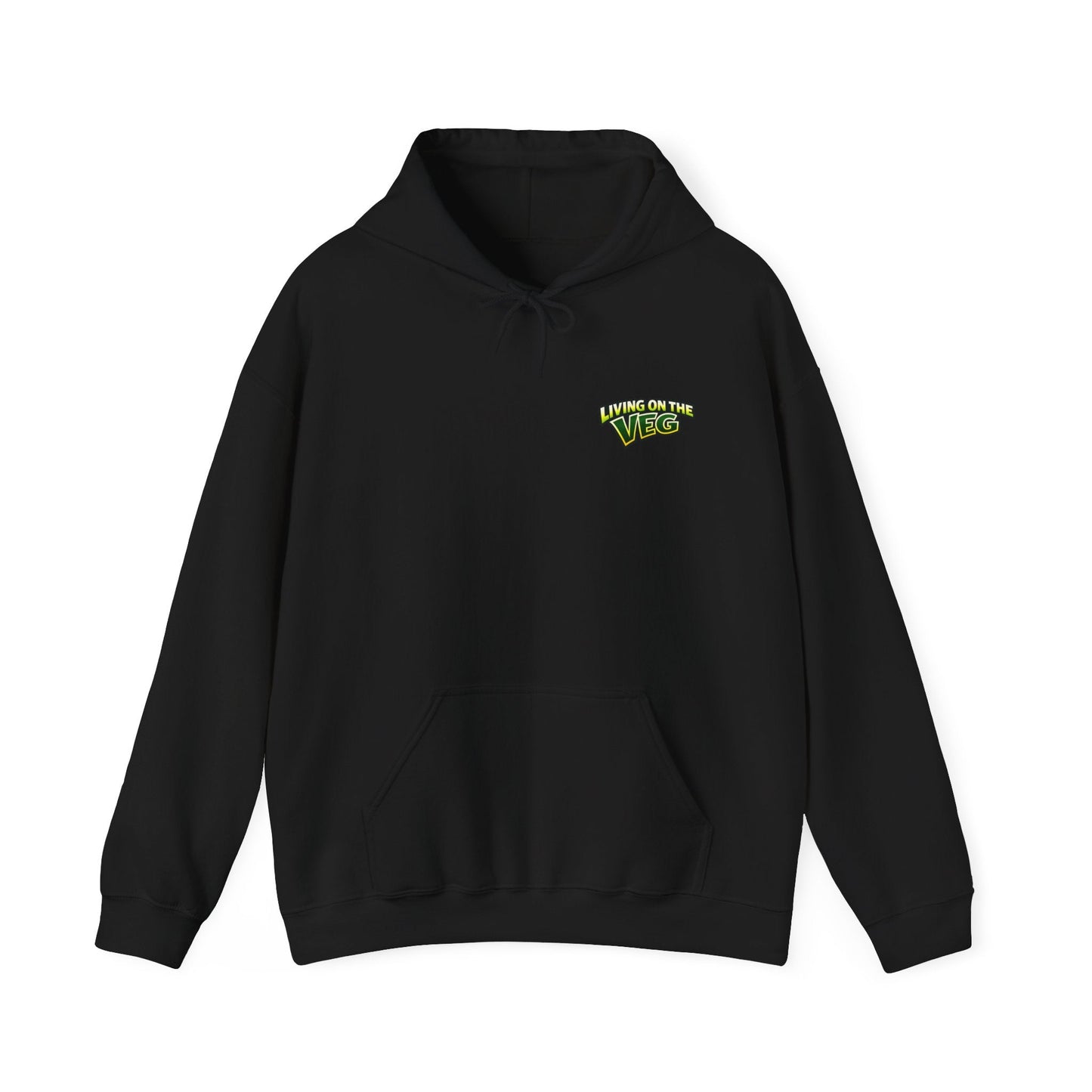Living on the Veg Carrot Hoodie - SJM Print Store
