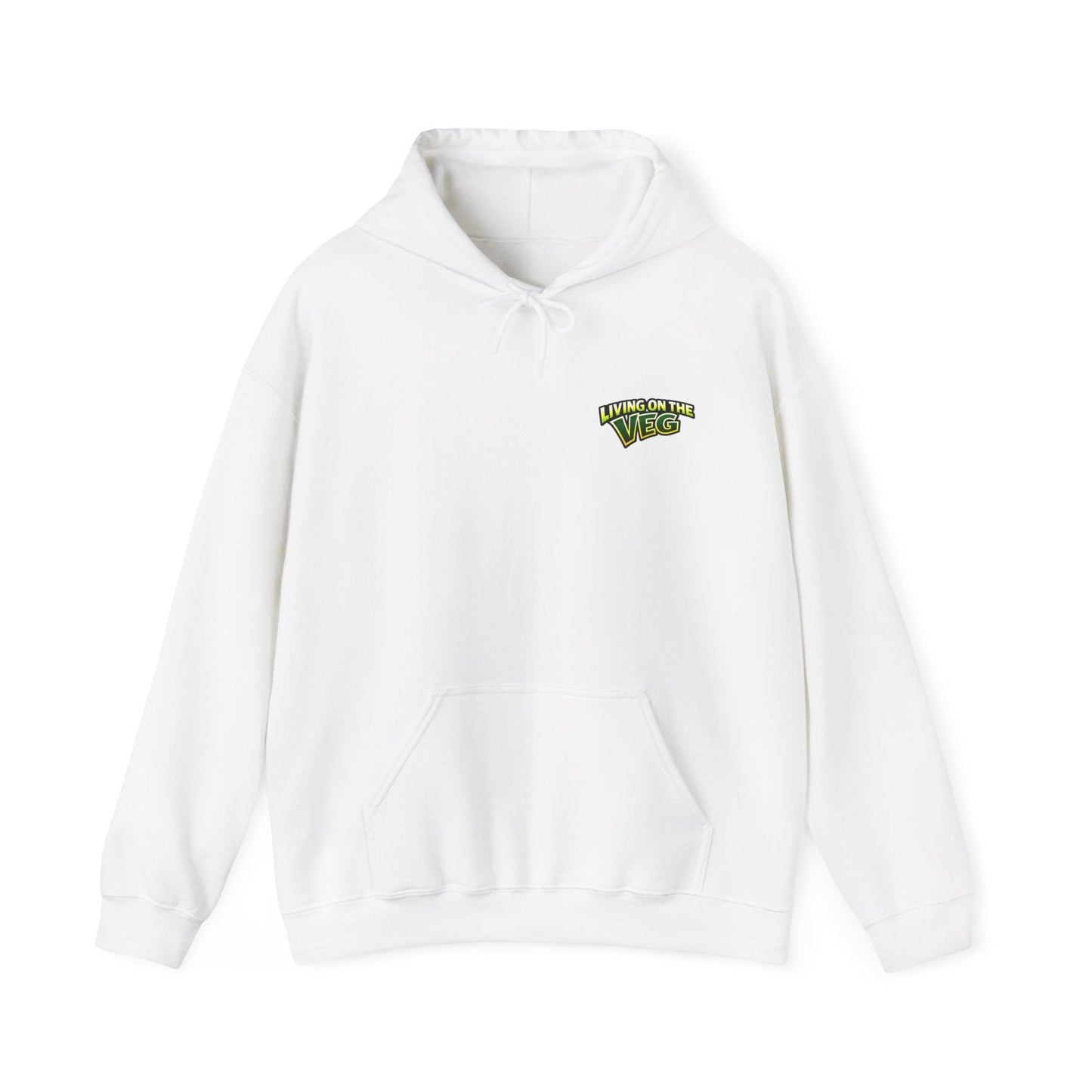 Living on the Veg Carrot Hoodie - SJM Print Store