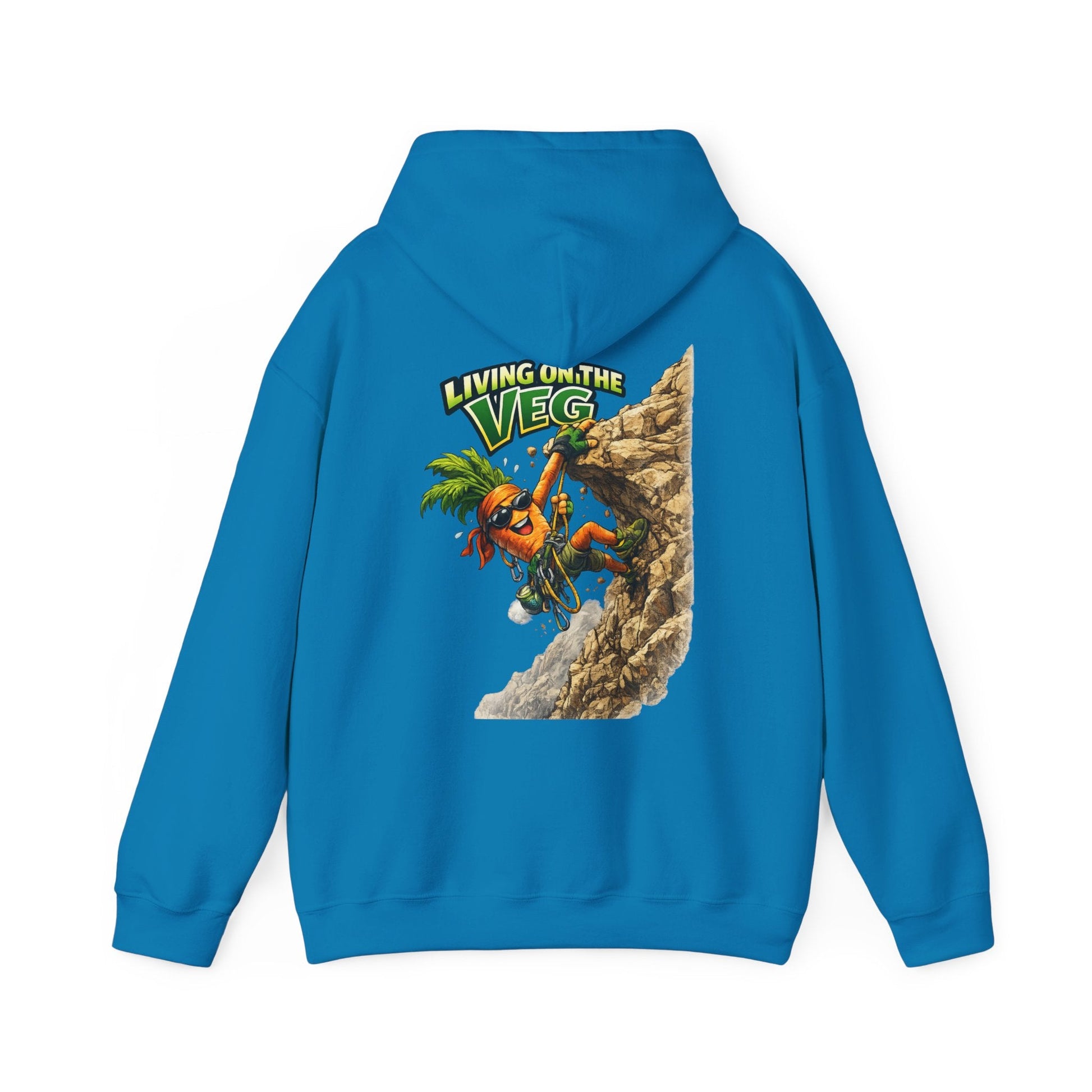 Living on the Veg Carrot Hoodie - SJM Print Store