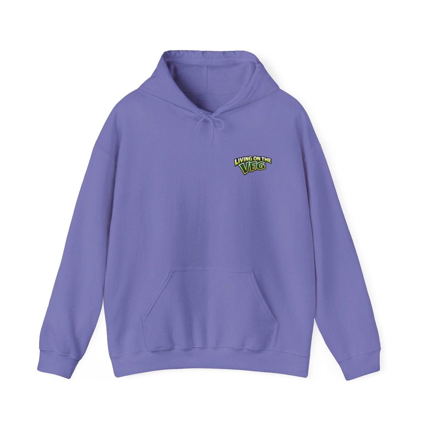 Living on the Veg Carrot Hoodie - SJM Print Store