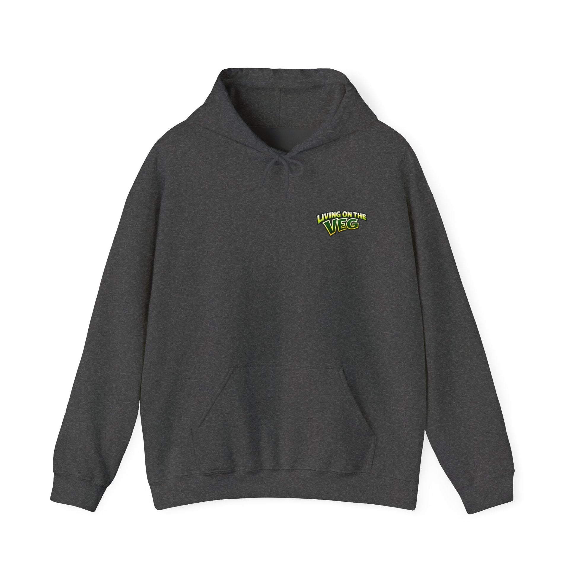 Living on the Veg Carrot Hoodie - SJM Print Store