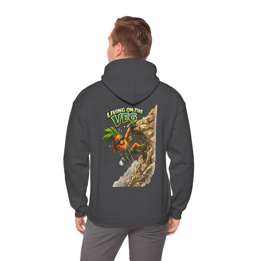 Living on the Veg Carrot Hoodie - SJM Print Store