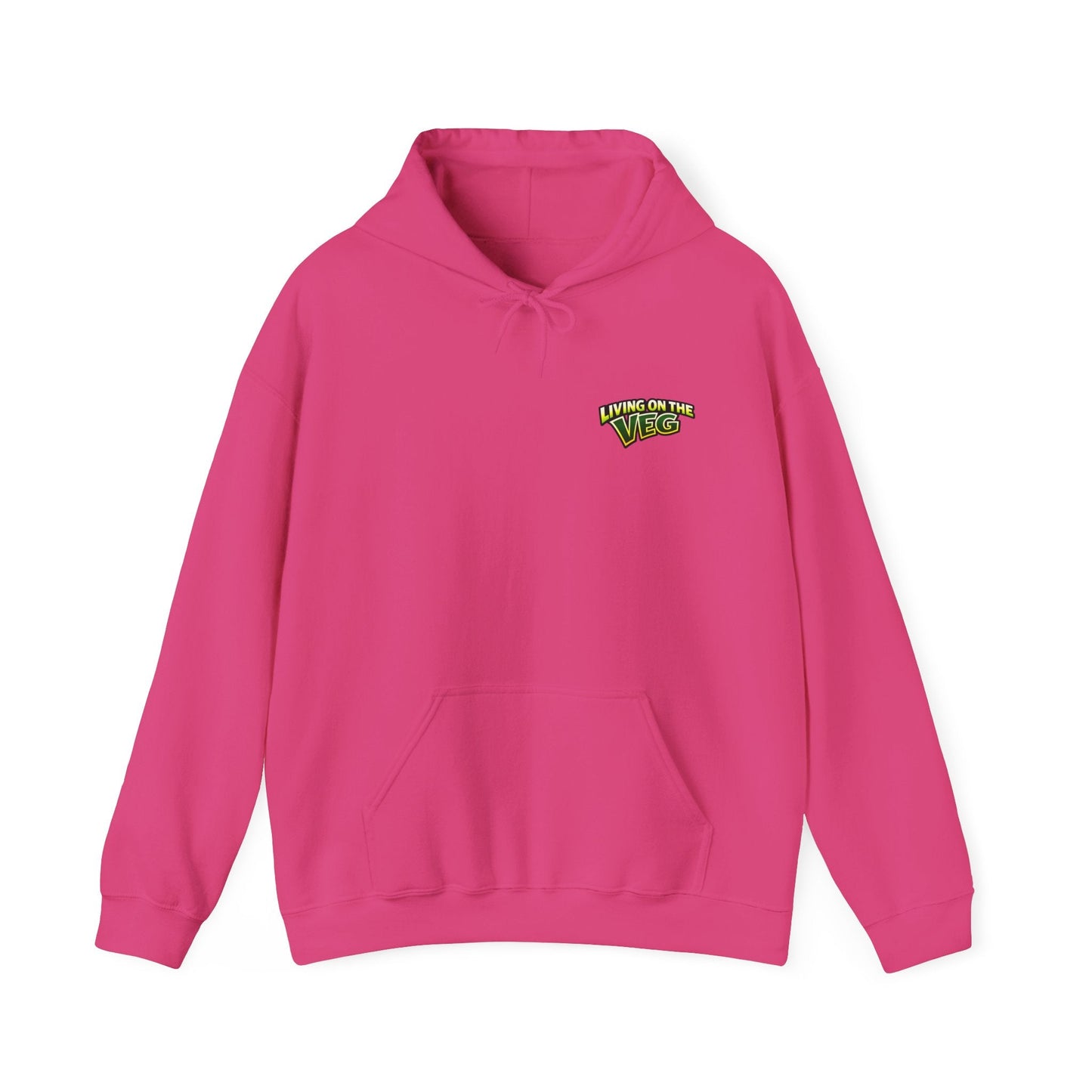 Living on the Veg Carrot Hoodie - SJM Print Store