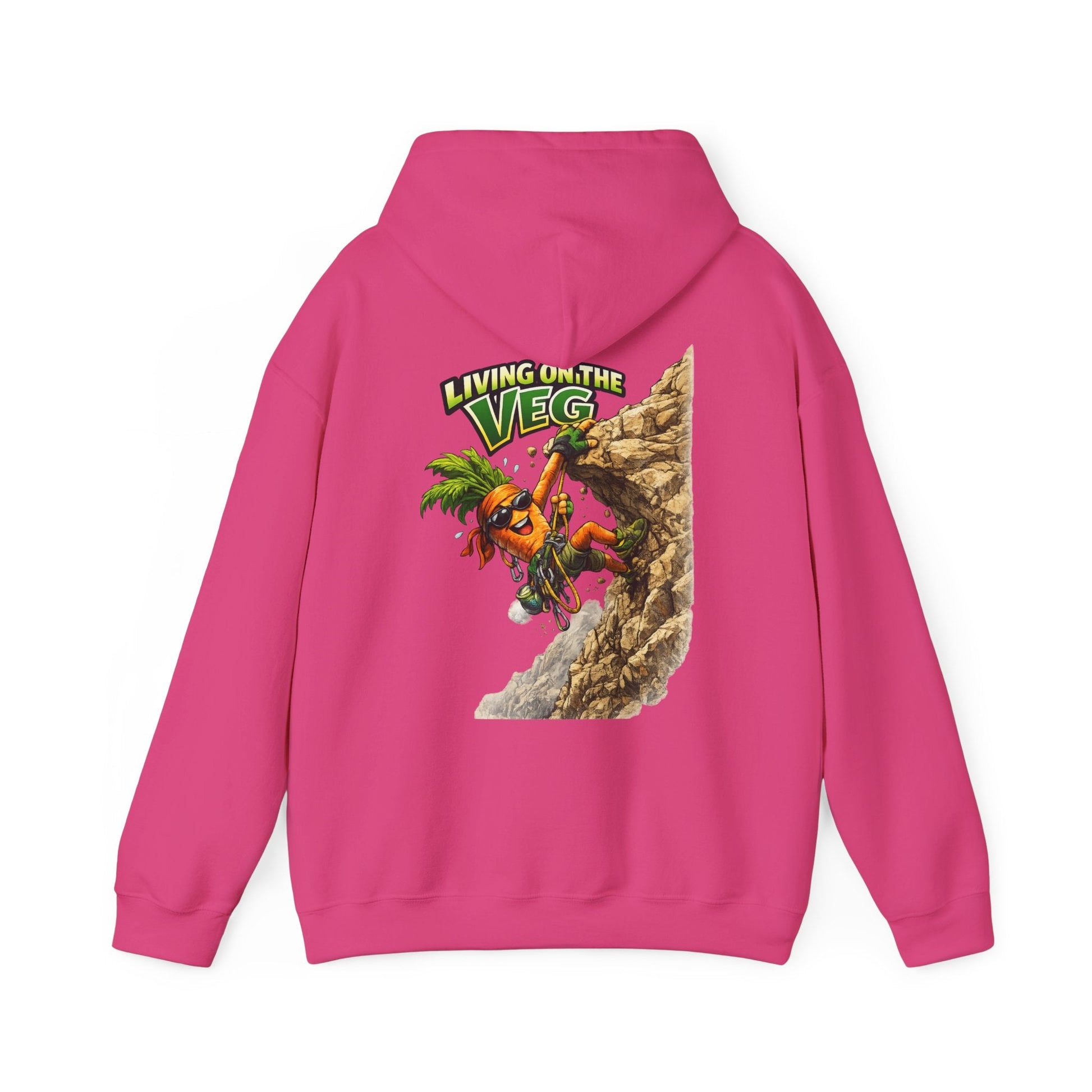 Living on the Veg Carrot Hoodie - SJM Print Store