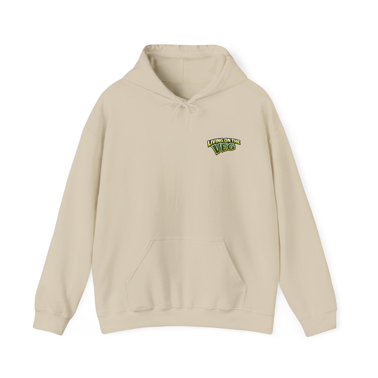 Living on the Veg Carrot Hoodie - SJM Print Store