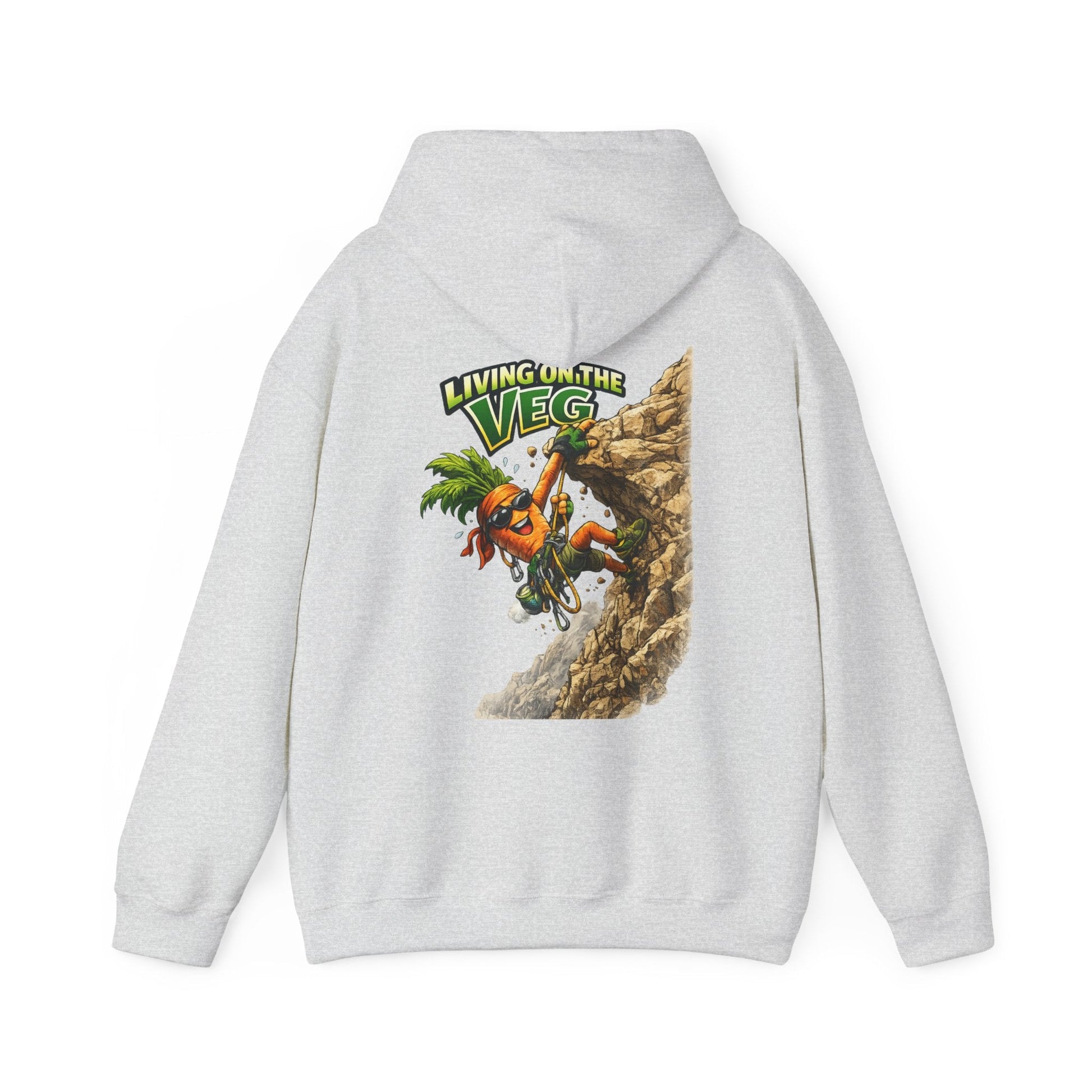 Living on the Veg Carrot Hoodie - SJM Print Store