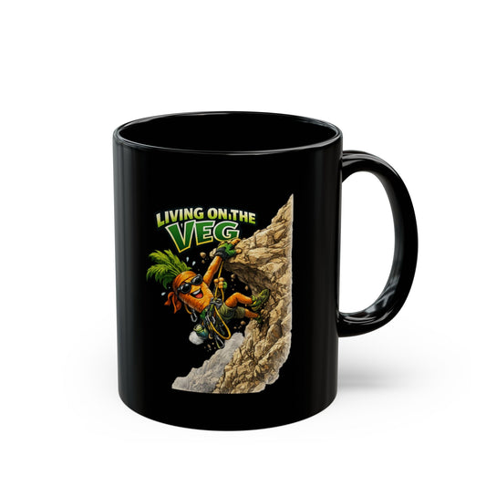 Living on the Veg Climber Carrot Mug - SJM Print Store