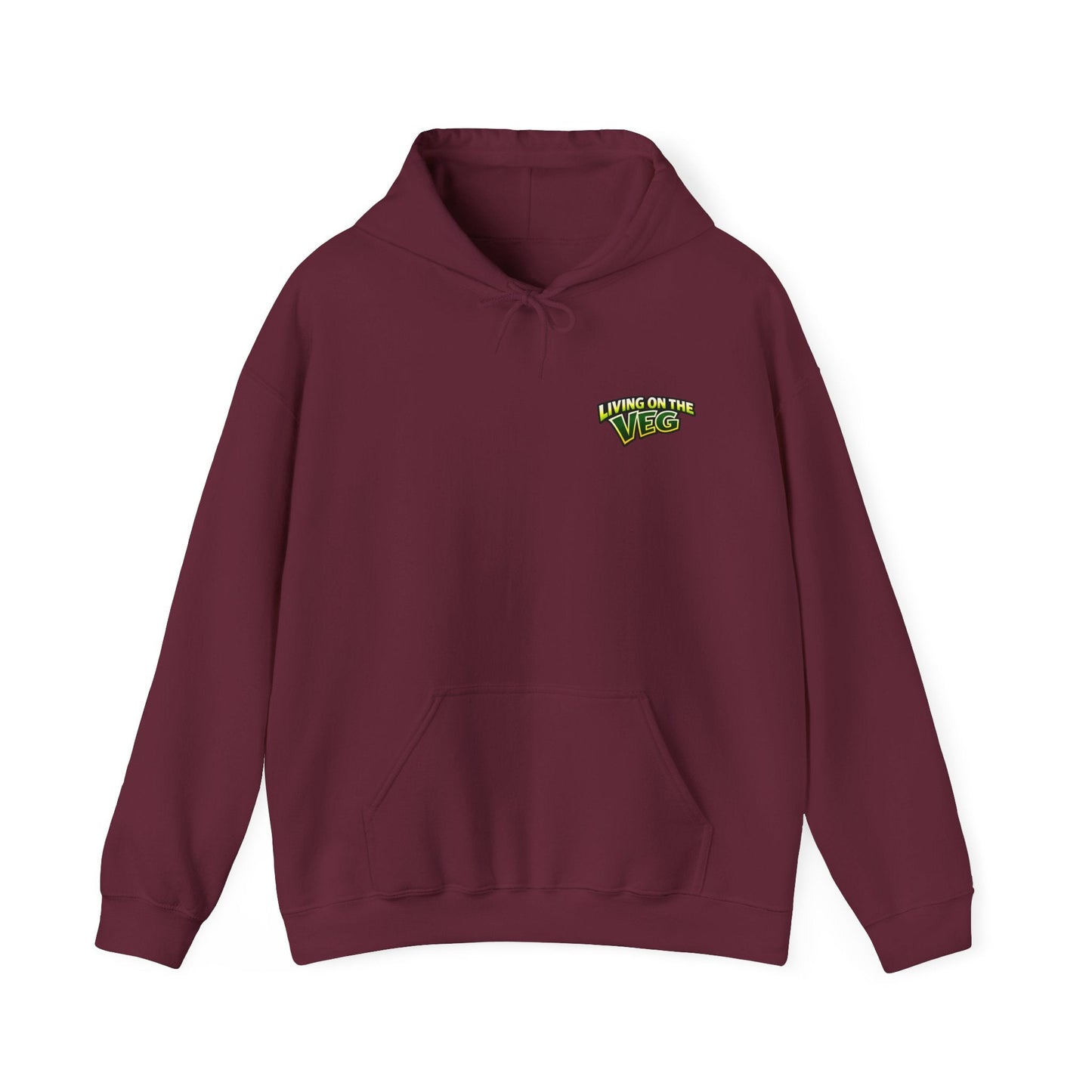 Living on the Veg Onion Skateboarder Hoodie - SJM Print Store