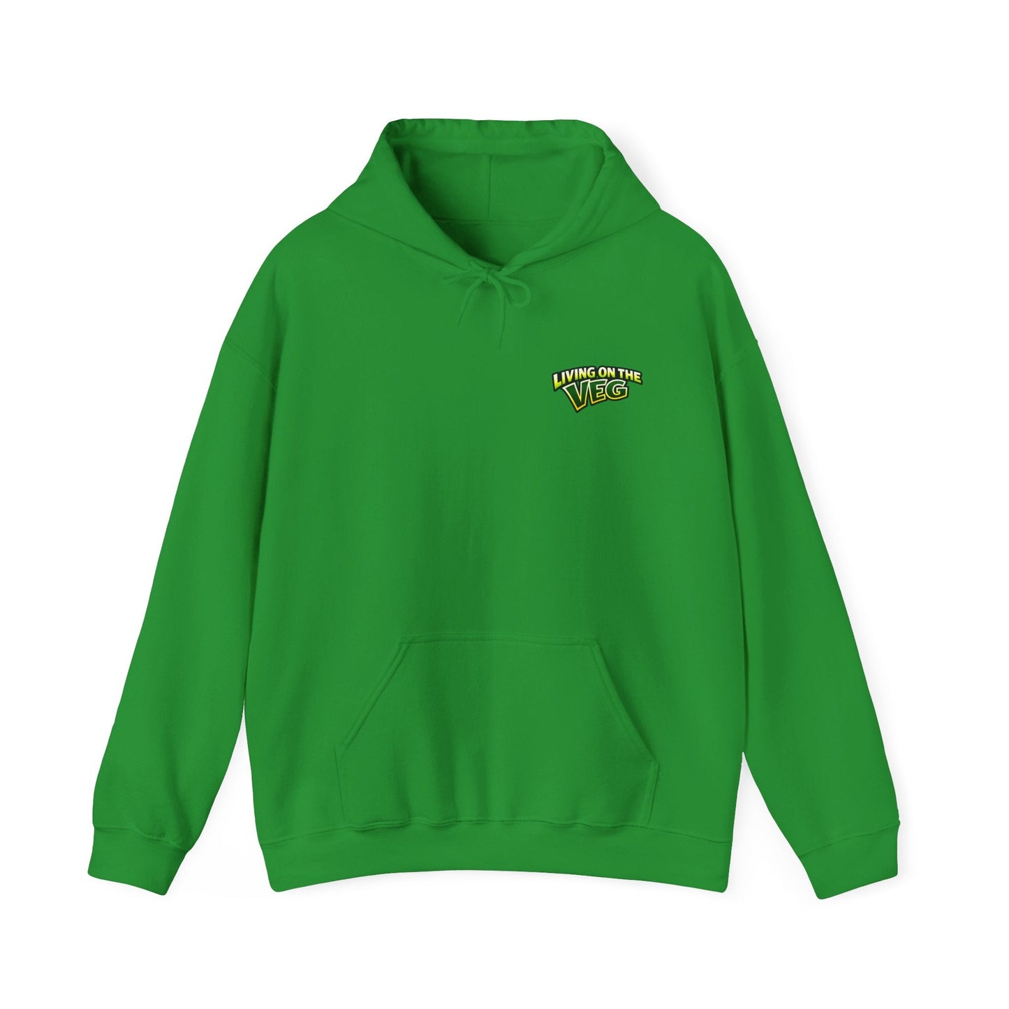 Living on the Veg Onion Skateboarder Hoodie - SJM Print Store