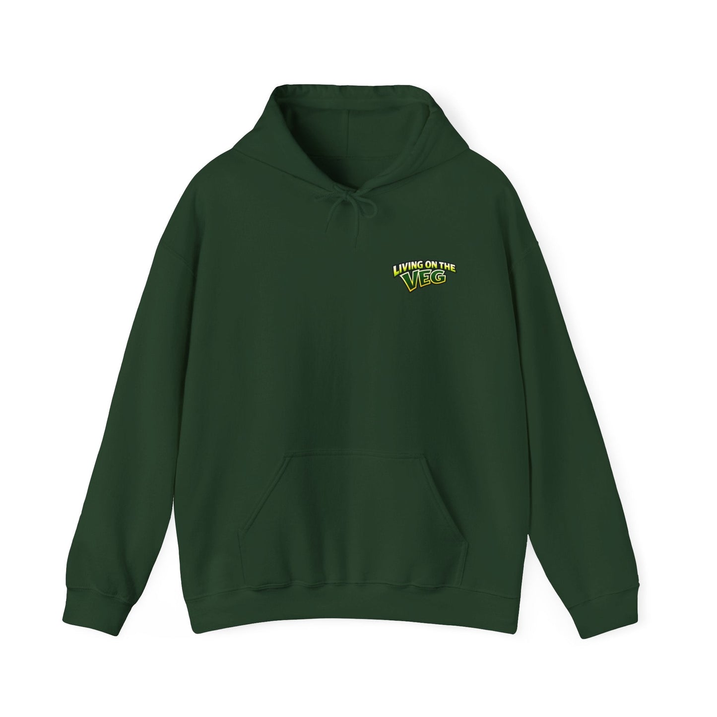 Living on the Veg Onion Skateboarder Hoodie - SJM Print Store