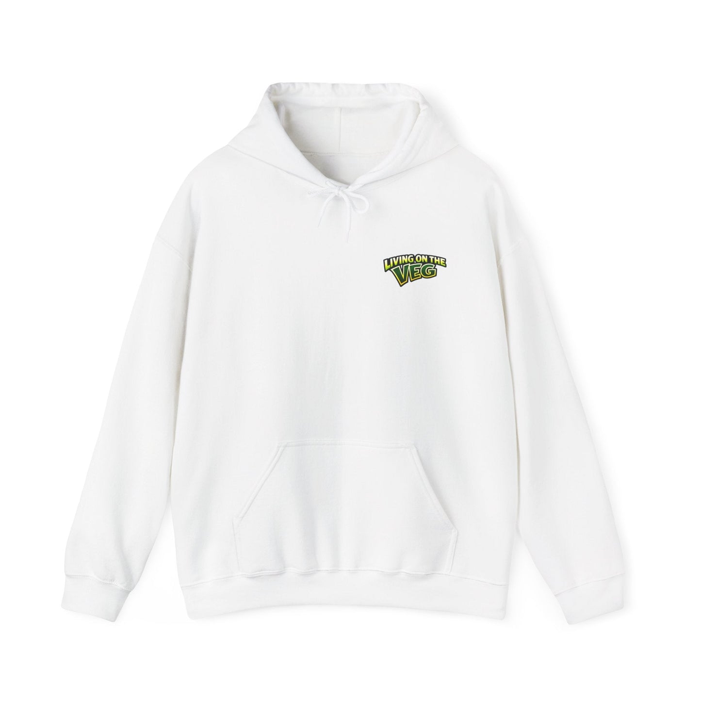 Living on the Veg Onion Skateboarder Hoodie - SJM Print Store