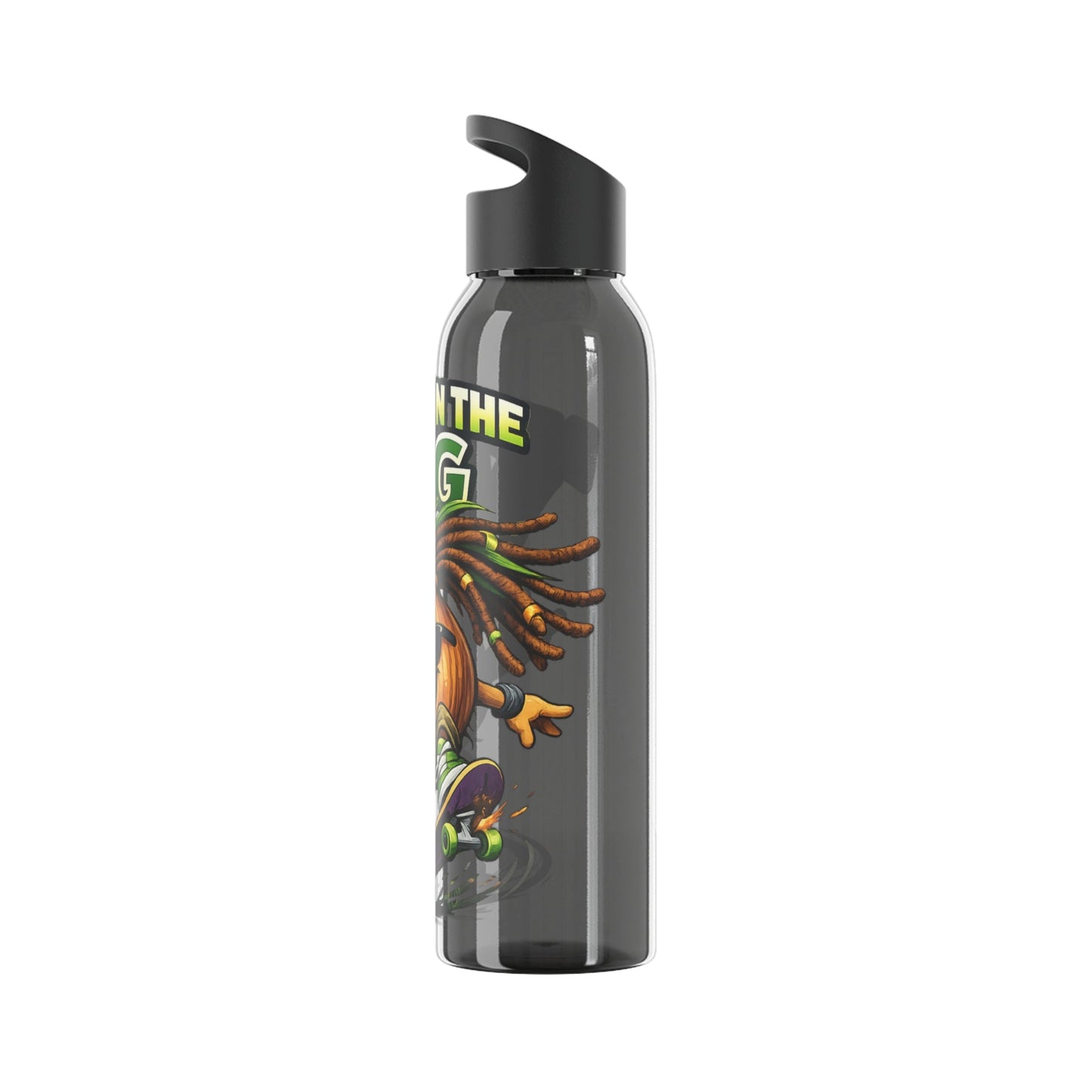 Living on the Veg Onion Skater Water bottle - SJM Print Store