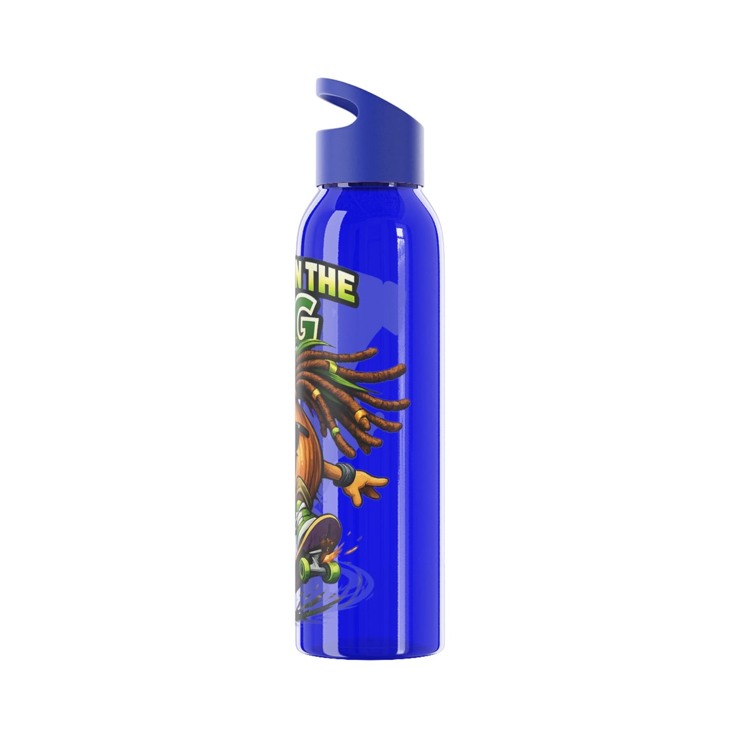 Living on the Veg Onion Skater Water bottle - SJM Print Store