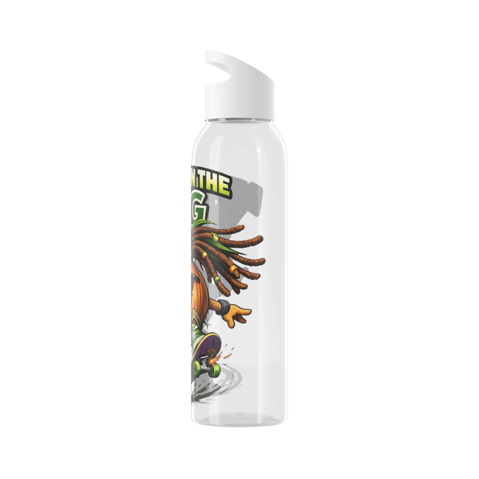 Living on the Veg Onion Skater Water bottle - SJM Print Store