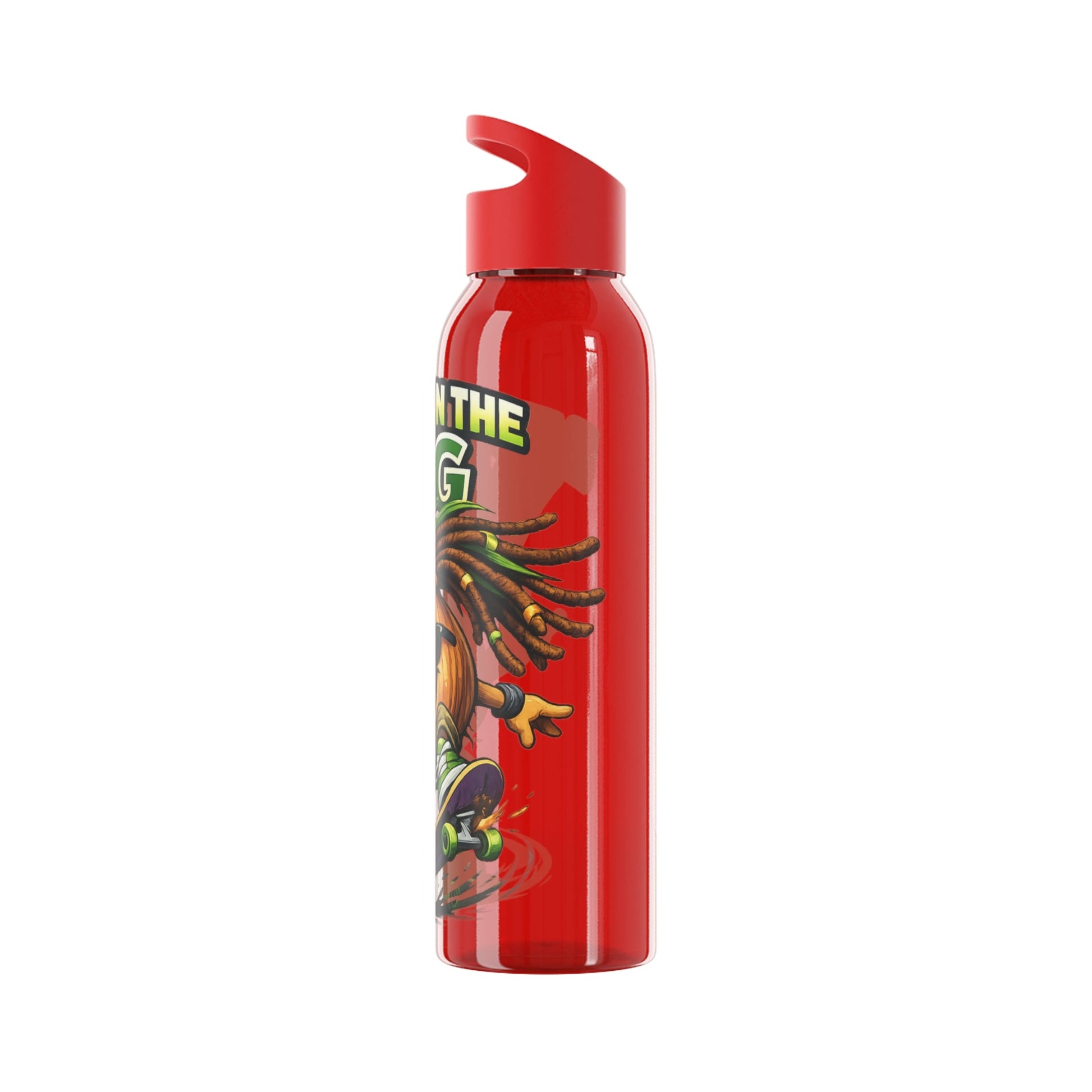 Living on the Veg Onion Skater Water bottle - SJM Print Store