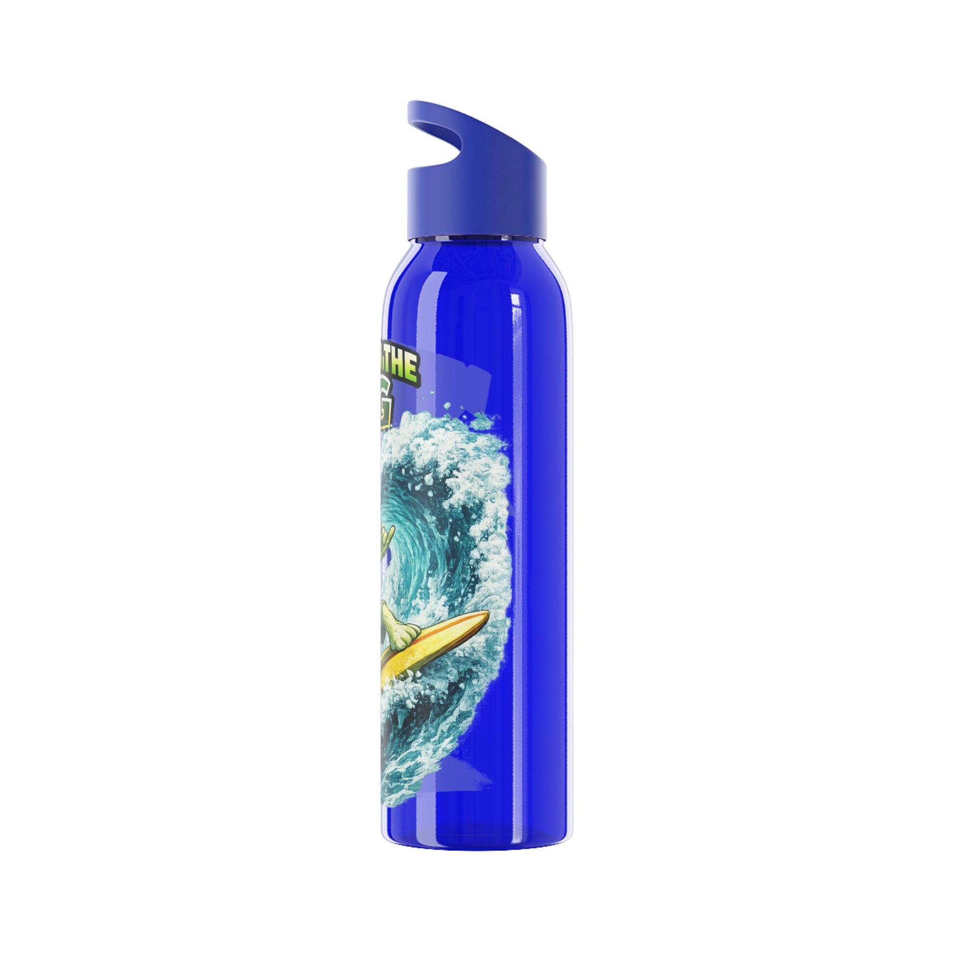 Living on the Veg Surfing Leek Water Bottle - SJM Print Store