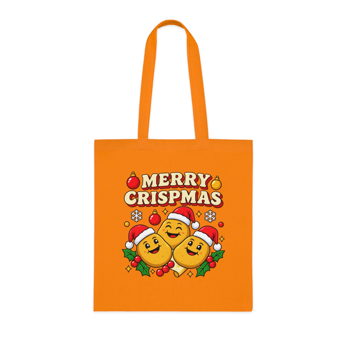 Merry Crispmas Christmas Tote Bag – Funny Festive Shopper - SJM Print Store
