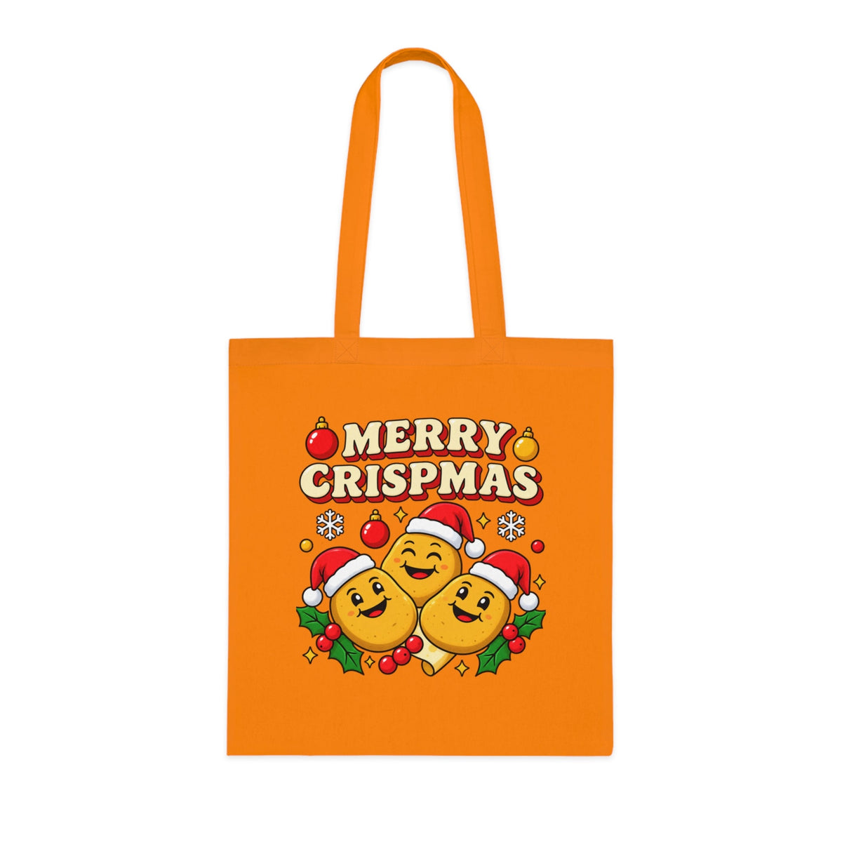 Merry Crispmas Christmas Tote Bag – Funny Festive Shopper - SJM Print Store