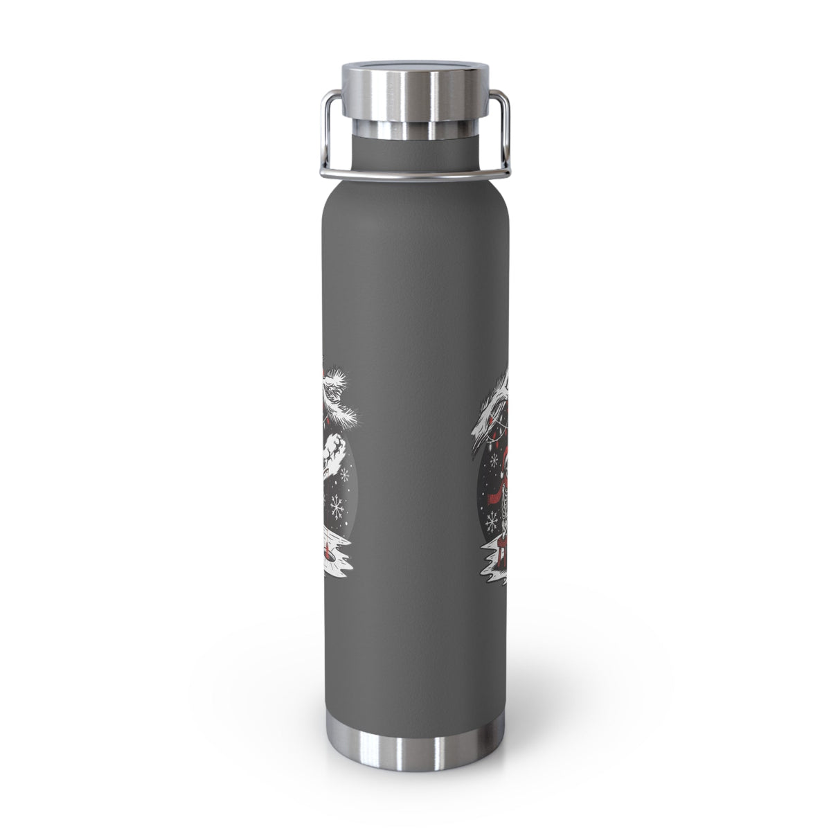 Merry Fishing Christmas Insulated Flask – Festive Fishing Bottle - SJM Print Store