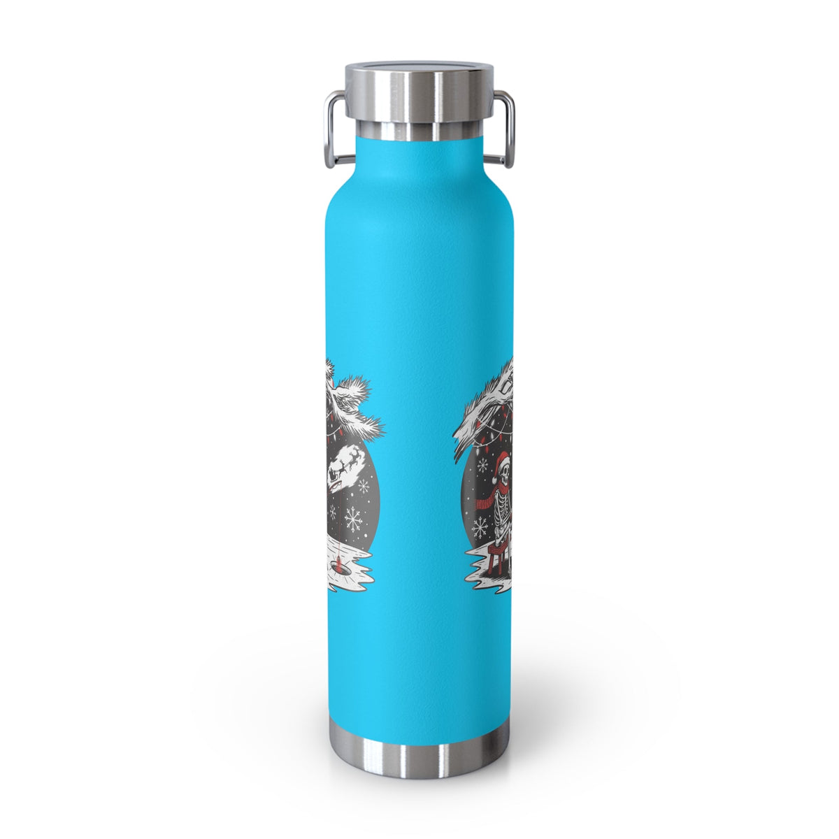 Merry Fishing Christmas Insulated Flask – Festive Fishing Bottle - SJM Print Store