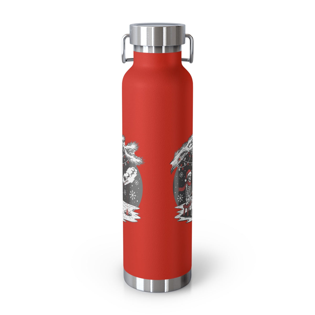 Merry Fishing Christmas Insulated Flask – Festive Fishing Bottle - SJM Print Store